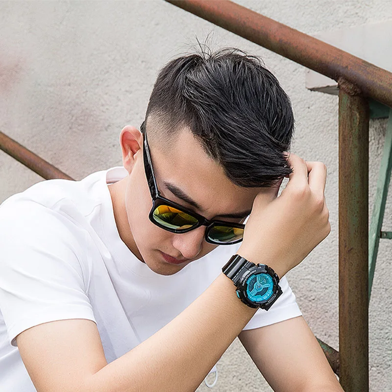 Casio G-Shock Asli Jam Tangan Pria G-Shock Jam Tangan Olahraga Tahan Air  Tahan Guncangan Pria GA-110HC-1A - AliExpress Jam tangan