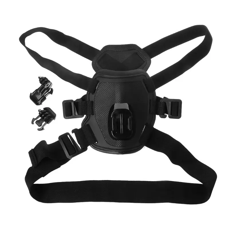 الكلب تسخير الخلفي شريط للصدر شريط مرن حزام جبل قابل للتعديل في الهواء الطلق المشي تصفح ل GoPro