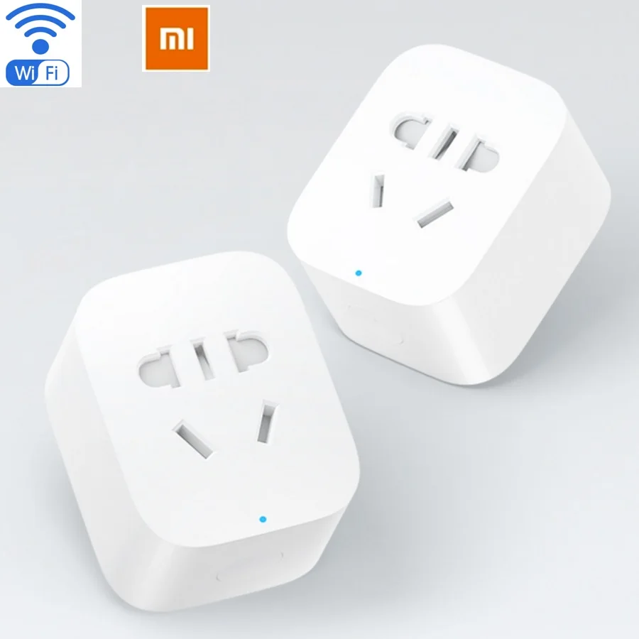 Original Xiaomi Smart Socket Plug Bacic WiFi Wireless Remote Socket Adaptor Power on and off with
