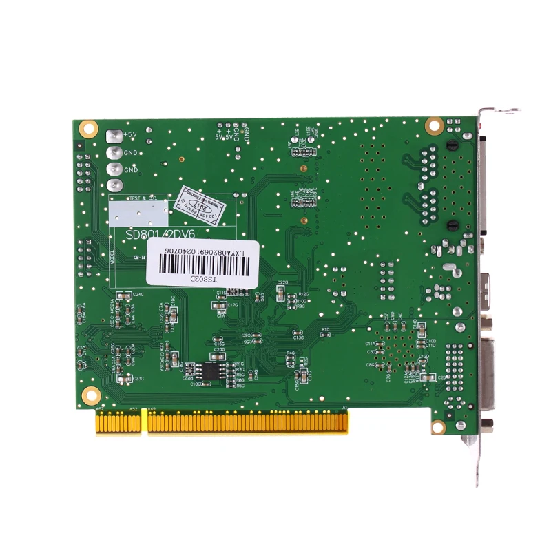 Audio in & out video controller with 2 linsn