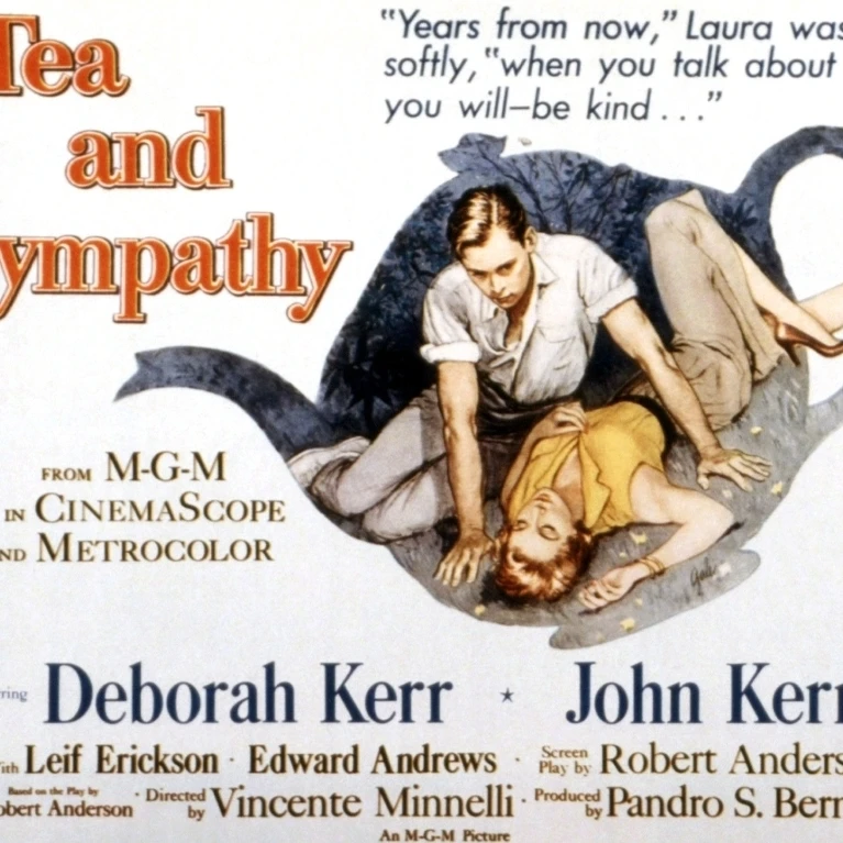 Tea And Sympathy Us Poster Art From Left: John Kerr Deborah Kerr 1956 Movie Poster Masterprint (14 x 11)