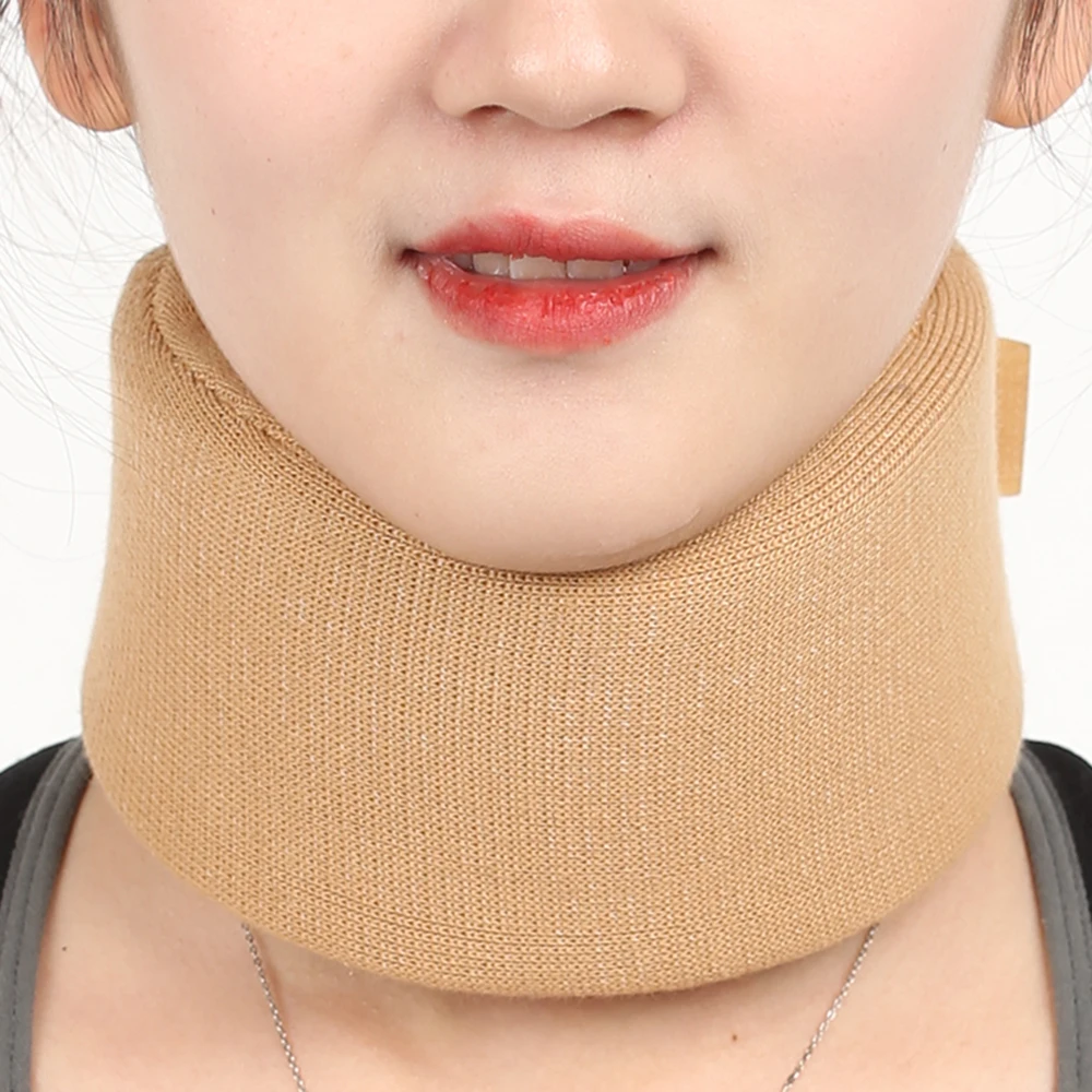 

Sponge Split Neck Support Medical Cervical Collar Traction Device Brace Stretcher Pain Relief Vertebra Dislocation Fixation