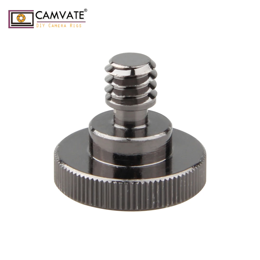 CAMVATE 2pcs 1/4 "Женский до 3/8" винт адаптер для штатива монопод QR пластины C0978 камера фотографии интимные аксессуары