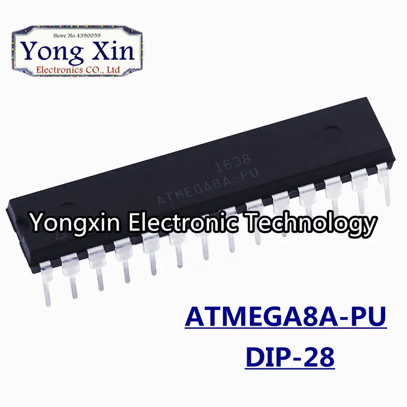 5 шт./лот ATMEGA8A-PU 8K 16 МГц 28-PDIP ATMEGA8A 8 ATMEGA8 8A ATMEGA 8A