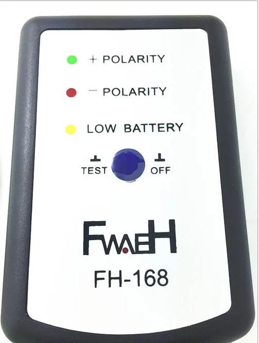 Ph фазометр фазометра для авто автомобилей детектор черный Динамик полярности тестер