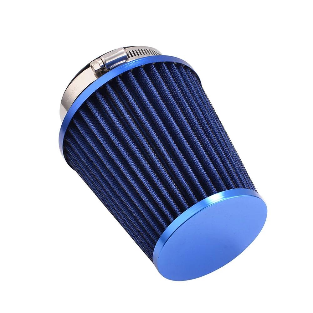 Car Air Intake Filter 76mm Cold Air Intakes Automobile Intake Air Head