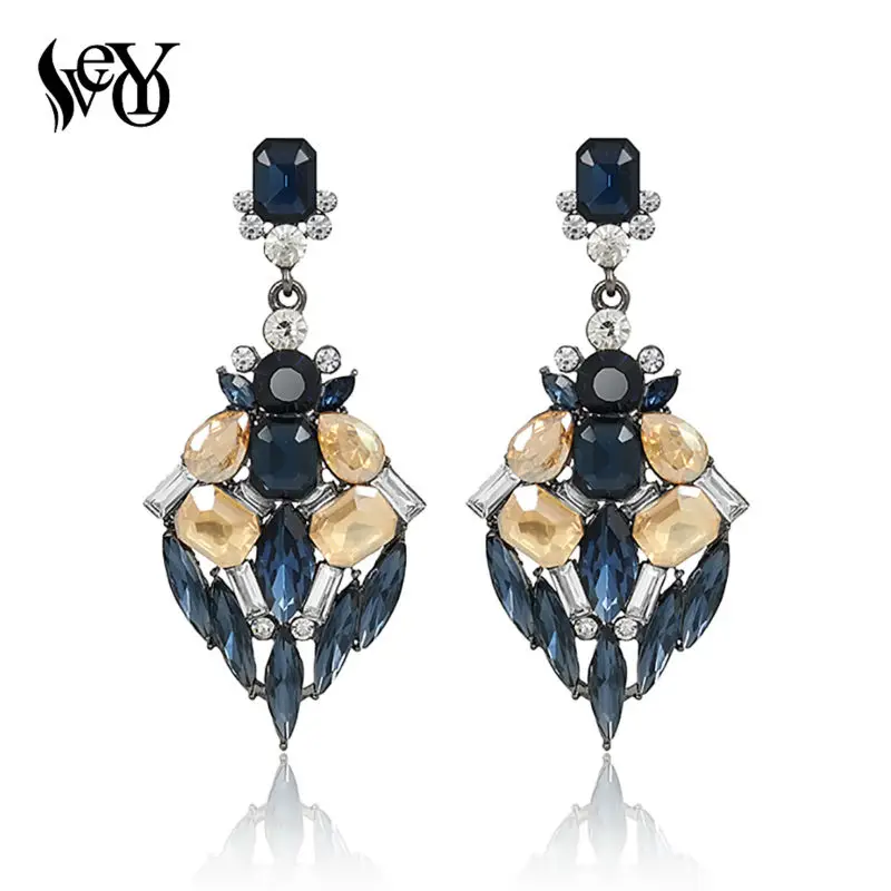 

VEYO Crystal Drop Earring Luxury Earrings High Quality Fashion Jewelry Brincos Pendientes