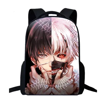 

Anime Tokyo Ghoul Backpack Women Men Travel Backpack Laptop Backpack Kids School Backpack Cool Teens Boys Girls School Bag