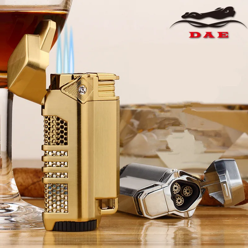 Jet 1300 C 3 Hole Welding Torch Lighter Mini Cigar Gun Cigarette