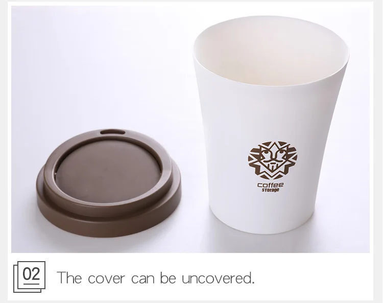 ZOYUN Мини милый стол мусорный бак форма кофейной чашки пластиковый маленький мусорный ящик для мусора на столе корзина настольная мусорный ящик рулон качели с крышкой