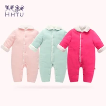 HHTU bébé barboteuse costume au printemps et automne hiver out costumes hiver grimper vêtements, les vêtements bébé épais vêtements fichiers ouverts