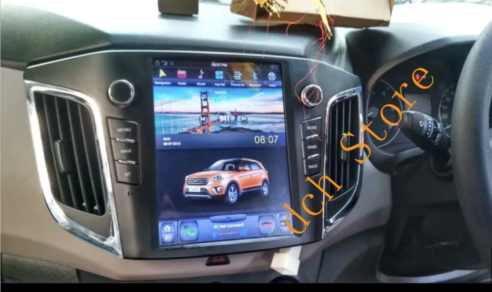 Excellent 10.4 inch Vertical Screen Tesla Style Android 8.1 Car DVD GPS Navigation Player for HYUNDAI IX25 CRETA 2014-2018 PX6 CARPLAY 0