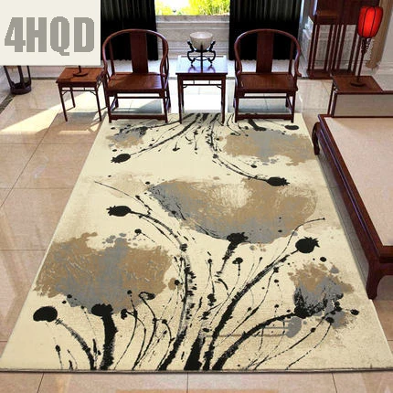 Современный простой Гостиная журнальный столик диван ковер китайский классический Спальня Кабинет живопись чернилами искусство