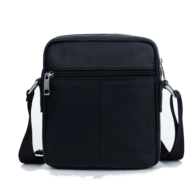 Бренд GO-LUCK, натуральная кожа, повседневная мужская сумка-мессенджер, мужская сумка через плечо, сумки на плечо для путешествий, на молнии, сумка для мобильного телефона