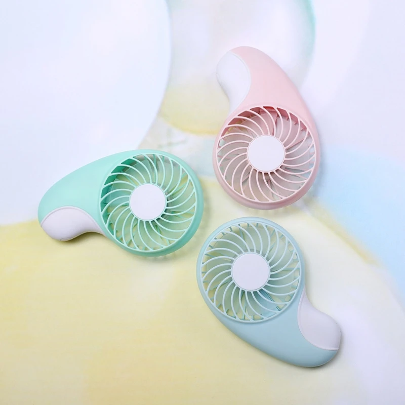 

Free_on Mini Air Conditioner Fan Portable USB Cooler Cooling Rechargeable Handheld Micro