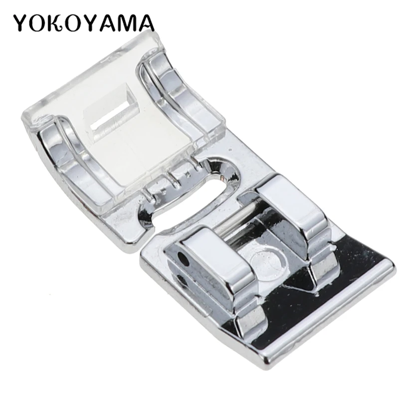YOKOYAMA стандартная прижимная лапка прозрачная универсальная прижимная лапка бытовая швейная машина части для Brother Feiyue один JUKI
