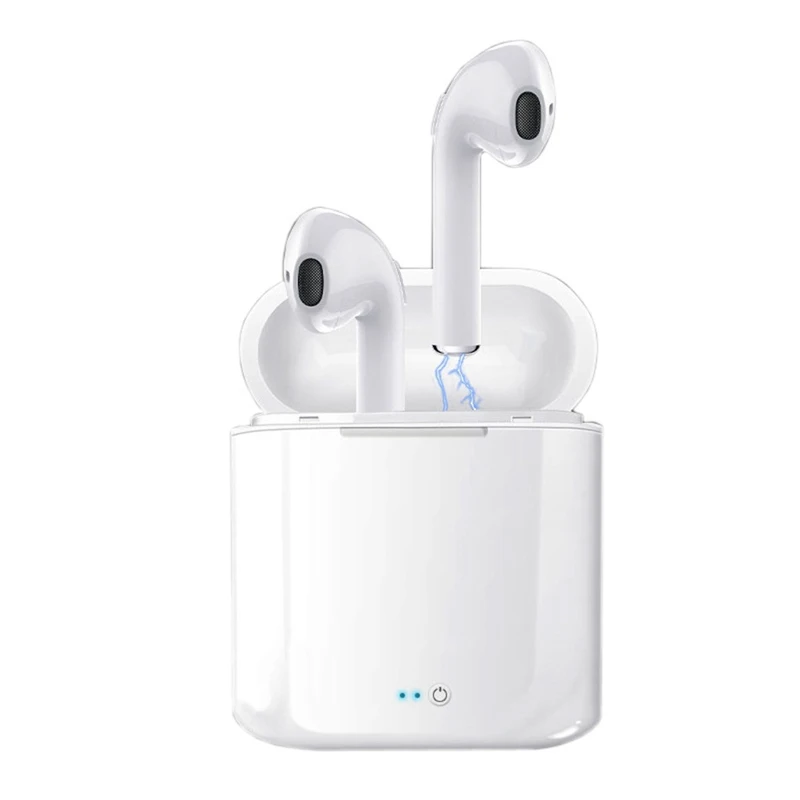 

i7s TWS Wireless Bluetooth 5.0 Earphones Earbuds Universal mini Headset With Mic For Phone Samsung Xiaomi Huawei LG