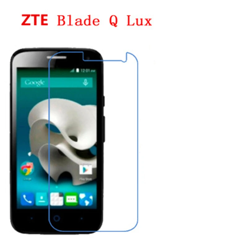 

5 Pcs Ultra Thin Clear HD LCD Screen Guard Protector Film With Cleaning Cloth For ZTE Blade Q Lux 4G.