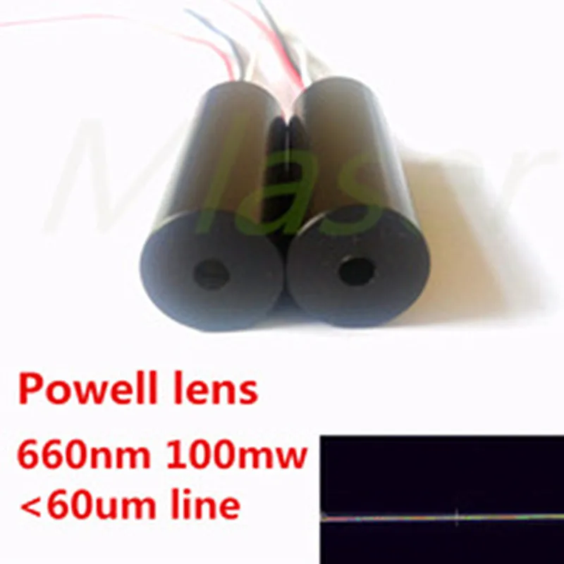 Powell Lens Line width <100um 405nm-980nm Laser Module for industrial-grade high-precision scanning