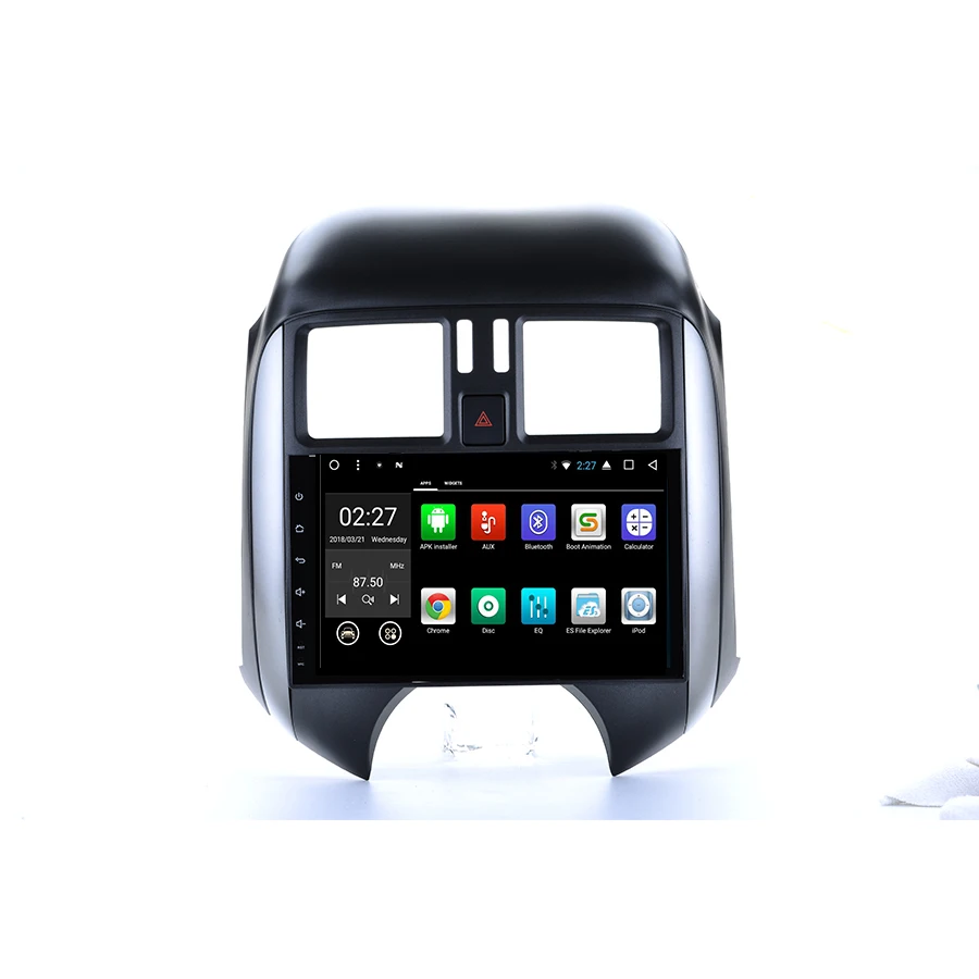Cheap Asvegen 9 inch Android 7.1 Quad Core Car Radio GPS Navigation Stereo Headunit WIFI 4G Media DVD Player For Nissan Sunny 2013 2