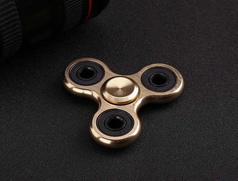 EDC ручной Спиннер для детей металлический алюминиевый Прядильщик из