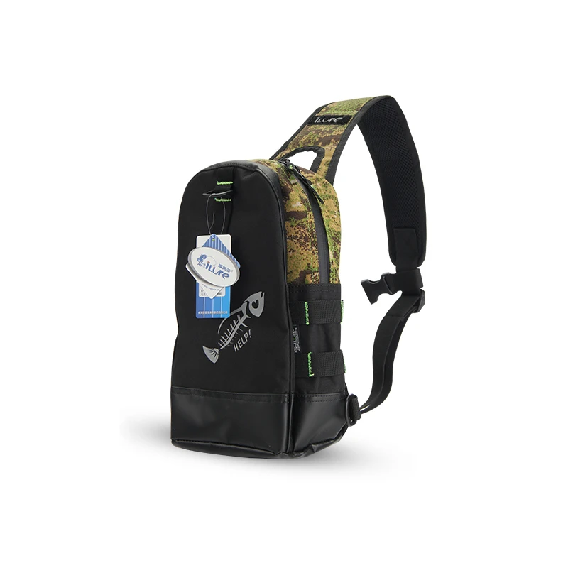 Portable Multifunction Fishing Bag 34*20*11cm for Carp fishing Canvas Lure Reel Shoulder Waist Backpack | Спорт и развлечения