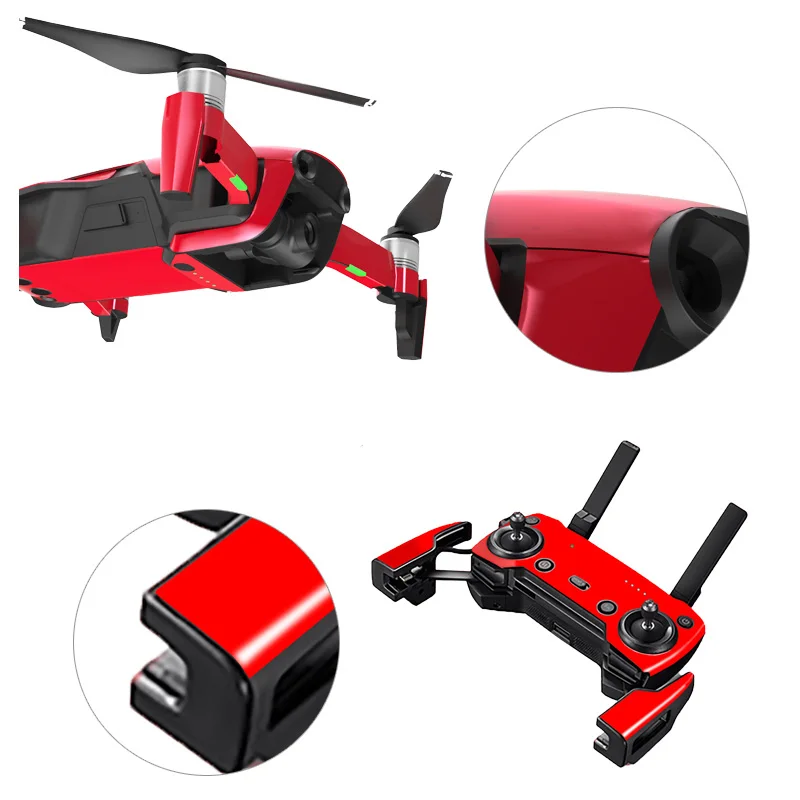 Drone Sticker Body shell Battery Remote Controller Decals Skin for DJI mavic air Drone Accessories 1 (4)
