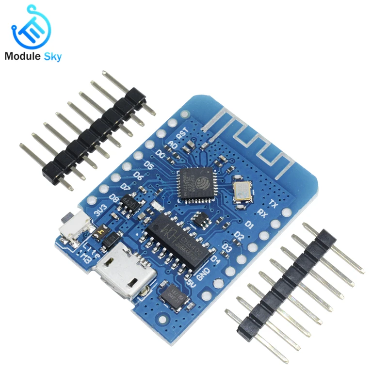 

For WEMOS D1 mini Lite V1.0.0 - WIFI Internet of Things development board based ESP8285 1MB FLASH