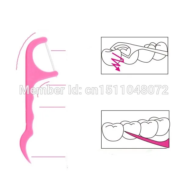 Бесплатная доставка, 1000 шт., зубная нить, межзубная щетка, зубная палочка, зубочистка, s зубочистка
