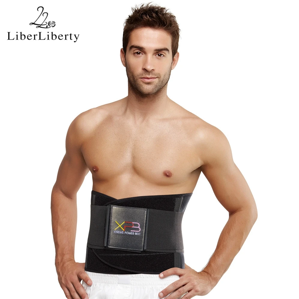 Hot Mens Spandex Shaper Slimming Belt Compression Corset Waist Trainer Shapewear Bodysuit