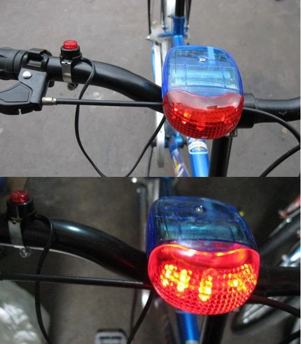 Велосипед Велоспорт 8 звуков сигнализации электронный сигнал руля колокольчик сирена 5 светодиодный Предупреждение с подсветкой сильный громкий велосипед аксессуары
