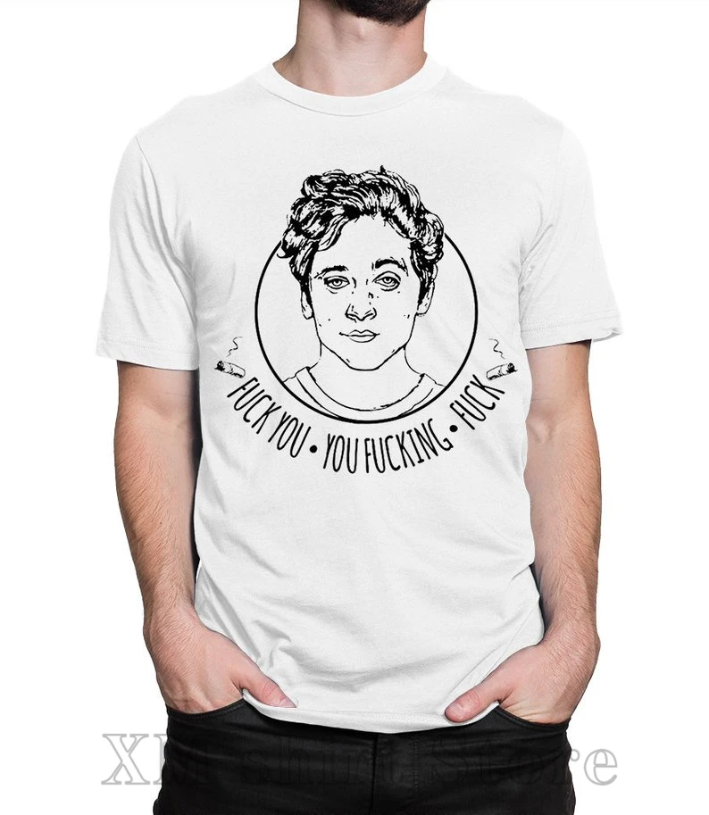 

Shameless Lip Gallagher T-Shirt Men WoMen All Sizes 100% cotton funny print tshirt men women shirts