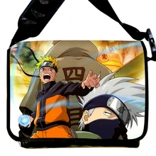 Naruto Anime Cosplay Kakashi Hatake Shoulder School Bag Students Canvas Messenger Bags