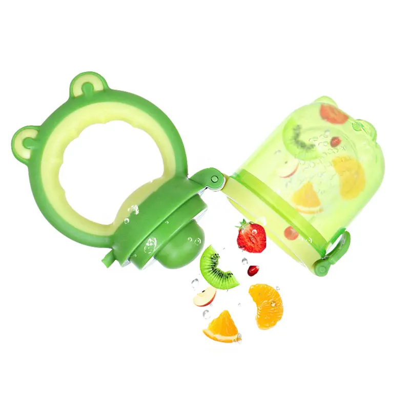 1Pcs Fresh Food Nibbler Baby Pacifiers Feeder Kids Fruit Feeder Nipples Feeding Safe Baby Supplies Nipple Teat Pacifier Bottles