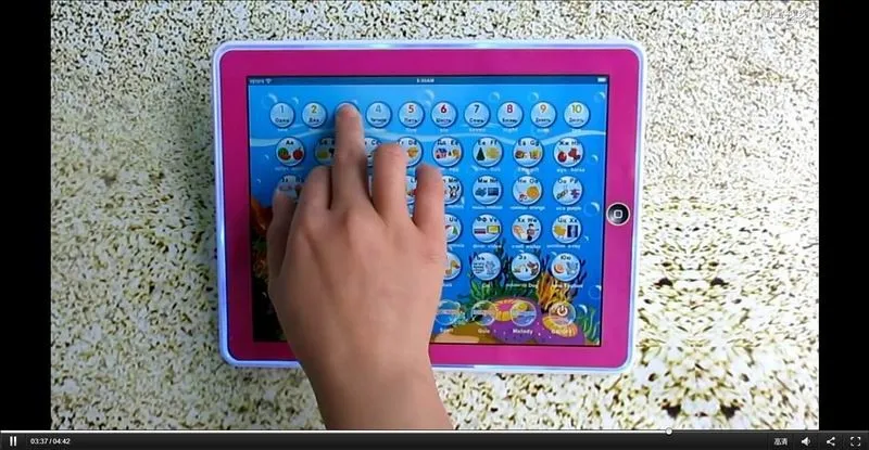 Русская и английская обучающая подставка для ноутбука с мелодиями обновленные Развивающие игрушки сенсорный экран Обучающий компьютер Y-Pad