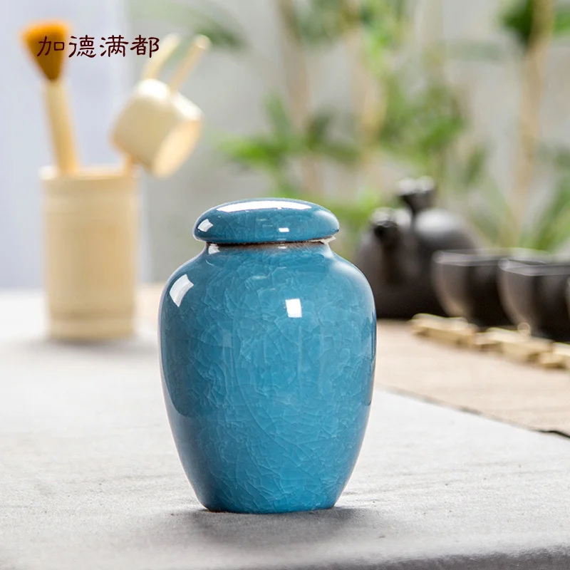 

Tea Can Jars For Storage Container For Cereals Tea Coffee Sugar Jars Lids Kitchen Storage Pots tea caddy Spice tank H003