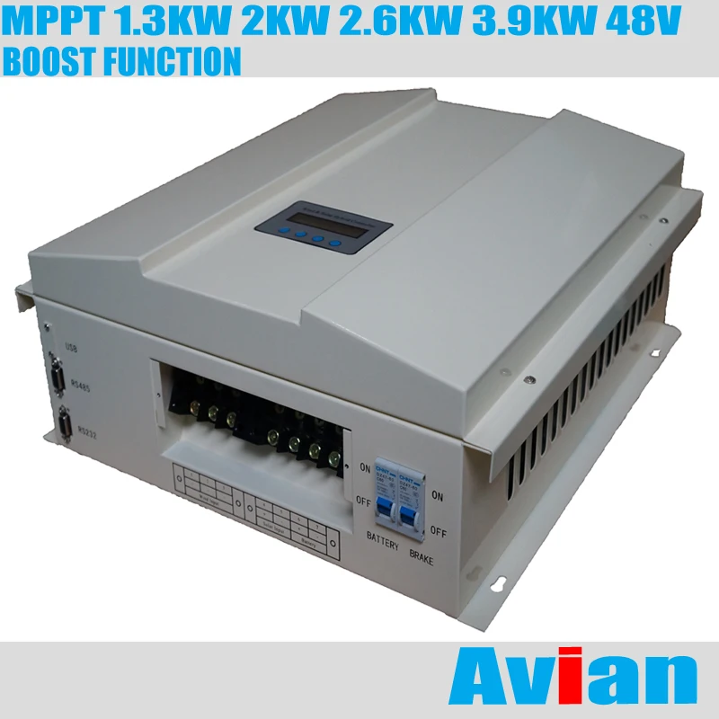 48V 1.3KW 2 kw 2.6KW 3.9KW MPPT boost Функция Ветер солнечный гибридный контроллер CE сертифицированное бесплатное программное обеспечение низкого напряжения зарядки