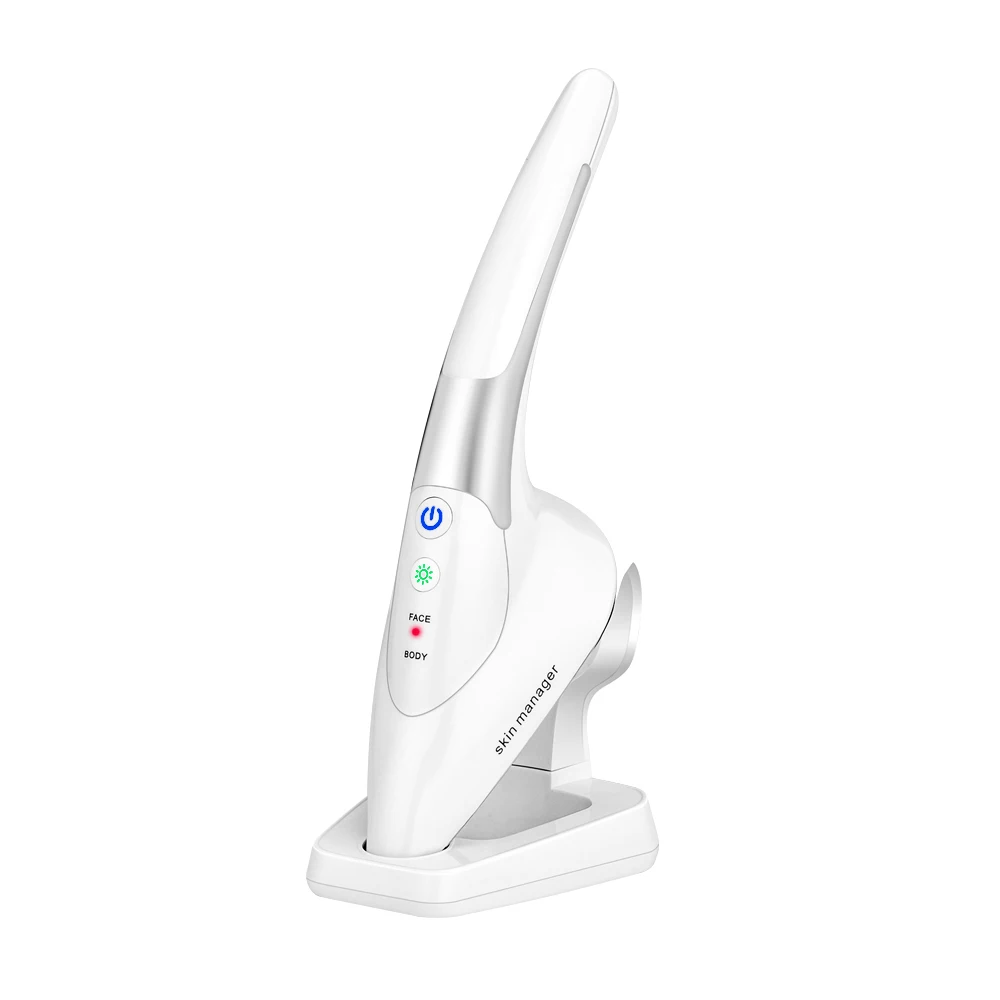 

Microcurrent LED Skin Iron Massager Face Lifting Eye Wrinkle Removal Skin Tightening Neck Body Massage Anti-Wrinkles SPA Machine