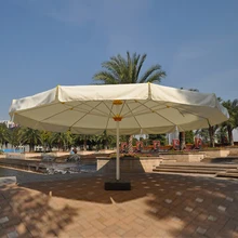 7 м круглый делюкс большой сад зонтик от солнца козырек для террасы Зонт Чехлы для мангала(без Креста и бак воды база