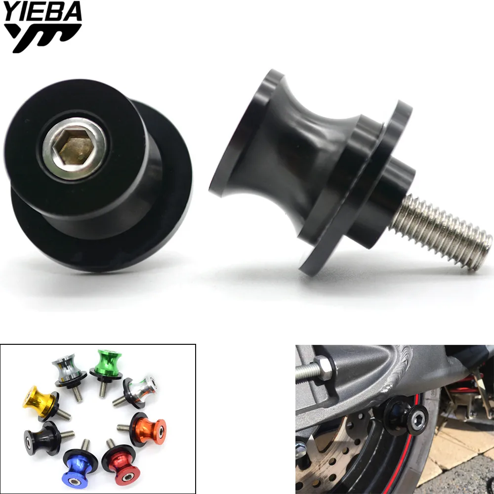 Universal CNC 6mm 8mm 10mm Motorcycle Aluminum Swingarm Spools Slider Stands Screws for yamaha kawasaki Honda XADV 750 VT1100 | Автомобили