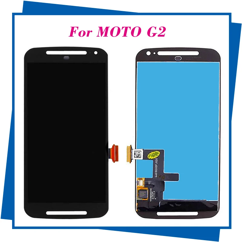 For Motorola MOTO G2 XT1063 XT1064 XT1068 SmartPhone LCDs Lcd Display Touch Screen Digitizer Assembly 100% Guarantee