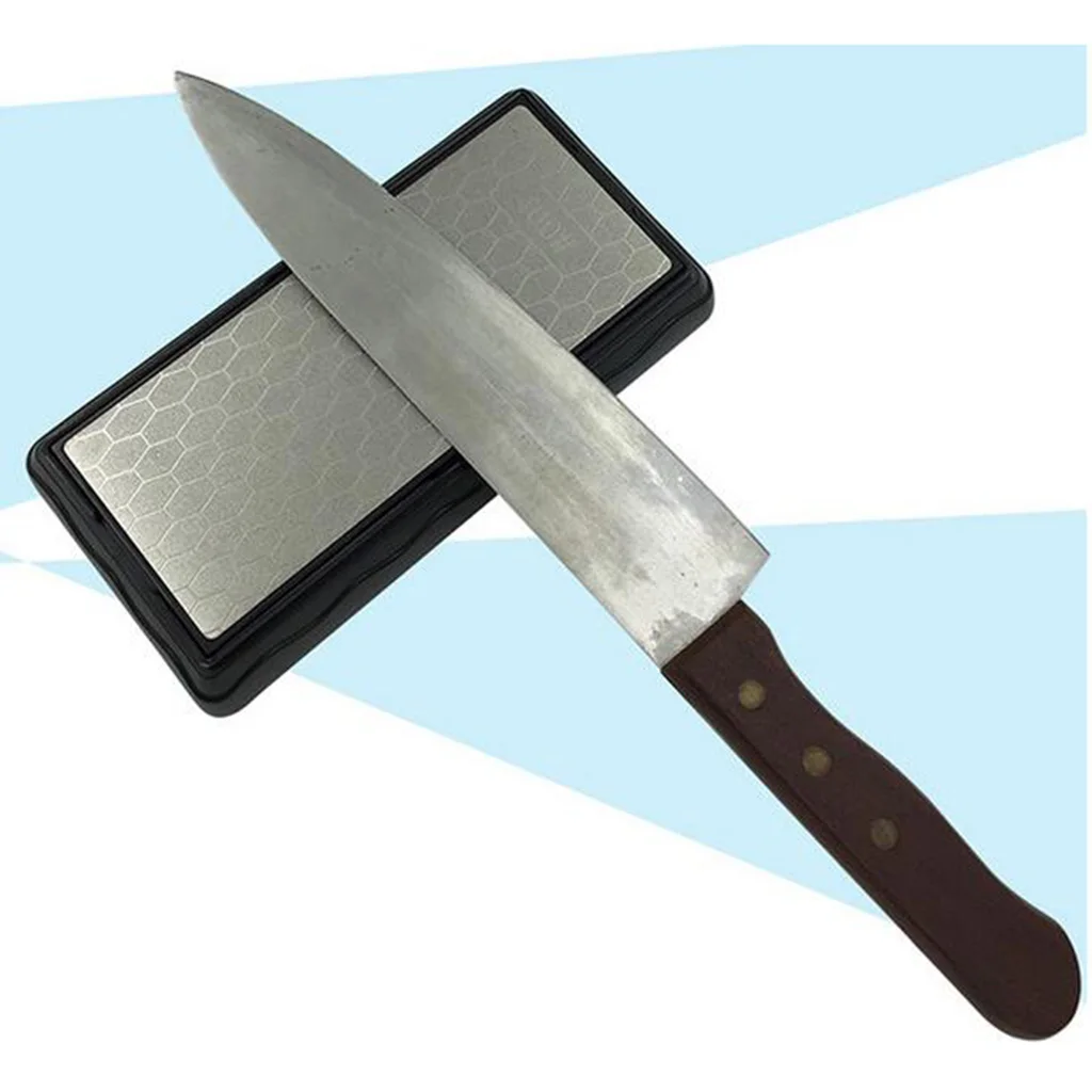 Double Sided Diamond Whetstone Chisel/Blade Sharpening Stone 400/1000# Grit Double Sided Diamond Design