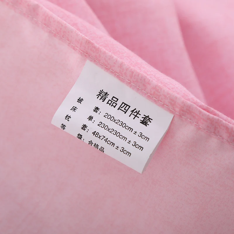 Комплект постельного белья с милым кроликом из мультфильма Lovely Rabbit Pink для