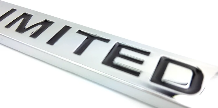 Металлическая хромированная ограниченная Автоматическая эмблема значок наклейка логотип