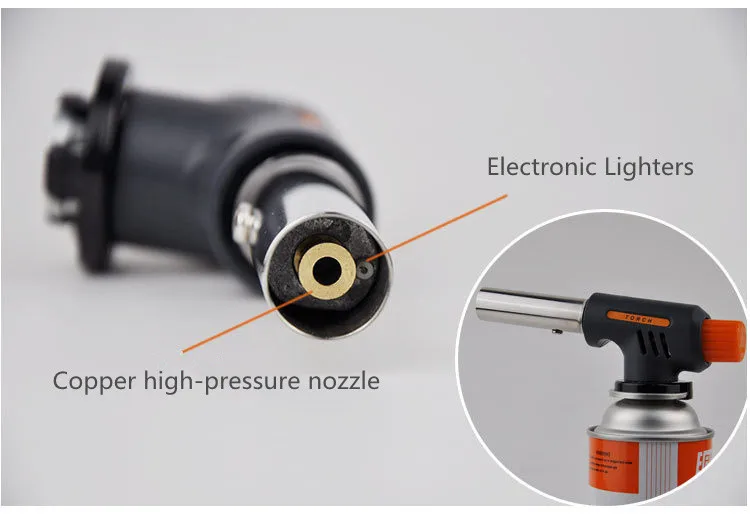 Обновленный газовый фонарь огнемет бутан воспламенитель горелки газовая горелка для барбекю Кемпинг Открытый Пикник сварочное оборудование