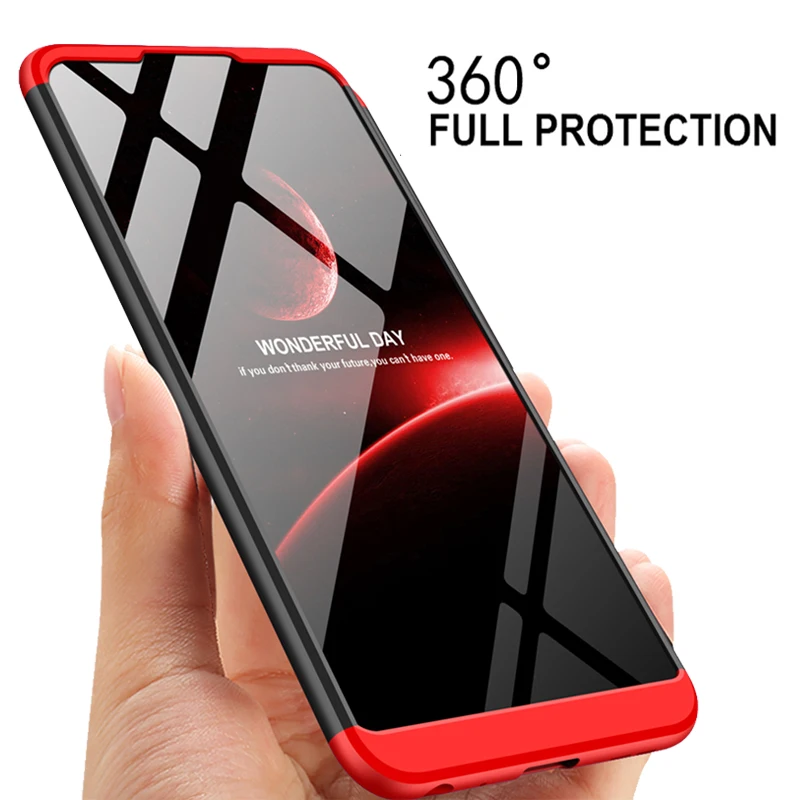 

3-in-1 360 Full Protection Case Asus Zenfone Max Pro M2 ZB631KL Pro M1 ZB602KL Back Cover Matte Case Asus ZB631KL 631KL ZB 631KL