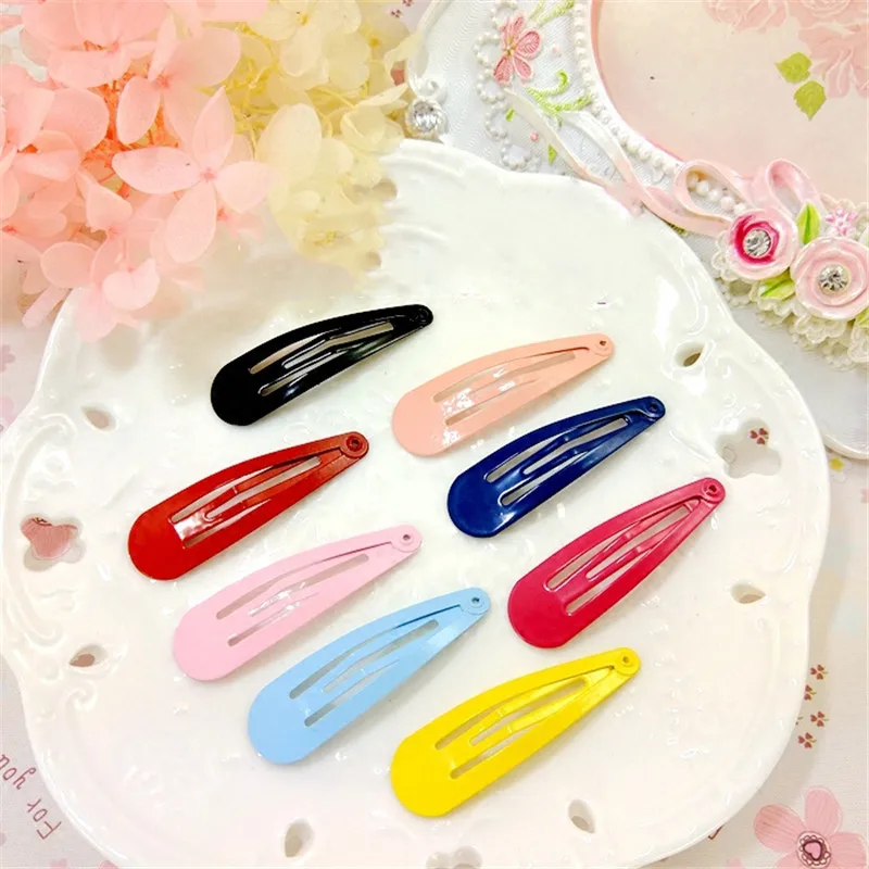 

Fashion Children Hairpin Solid Candy Color BB Clip Drop Barrette Kids Hairgrip Paint Hairpins 10Pcs/Lot Girl Hair Accessories