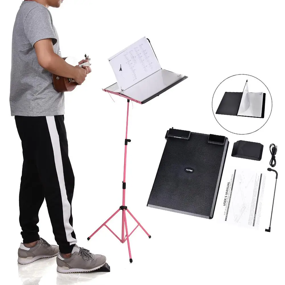 

Musical Instruments Automatic Music Score Book Page-flipping Machine Music Sheet Auto Page Turning Tools