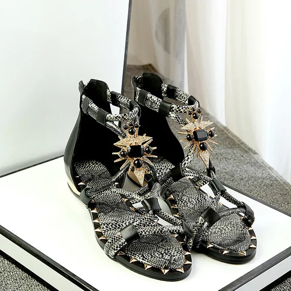 

2015 summer new casual flower open-toe Bohemia women sandal low heels weomen sandal breathable comfort women sandals E2599