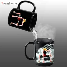 Luffy Farbwechsel/Ändern Porzellan Becher Wärmeempfindlichen Becher Keramik Tasse Für Kaffee Tee Milch Urlaub Geschenk Transhome
